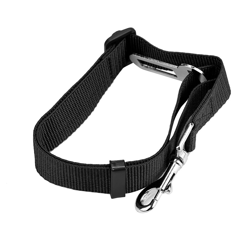 Pet Dog Cat Car Seat Belt Dog Accessories Adjustable Harness Lead Leash Small Medium Travel Clip Puppy Collar Leash Pet Supplies - Your Healthy Version