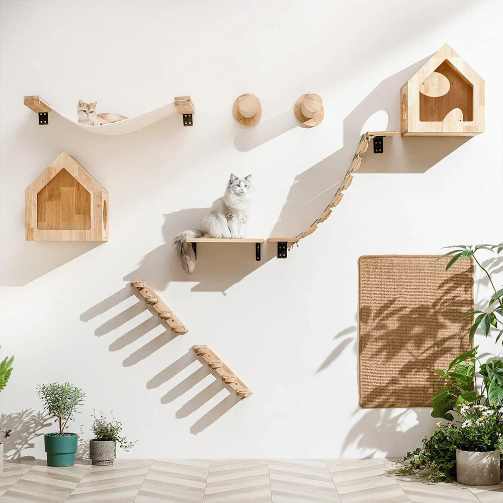 Cat Climbing Wall Mounted Shelves