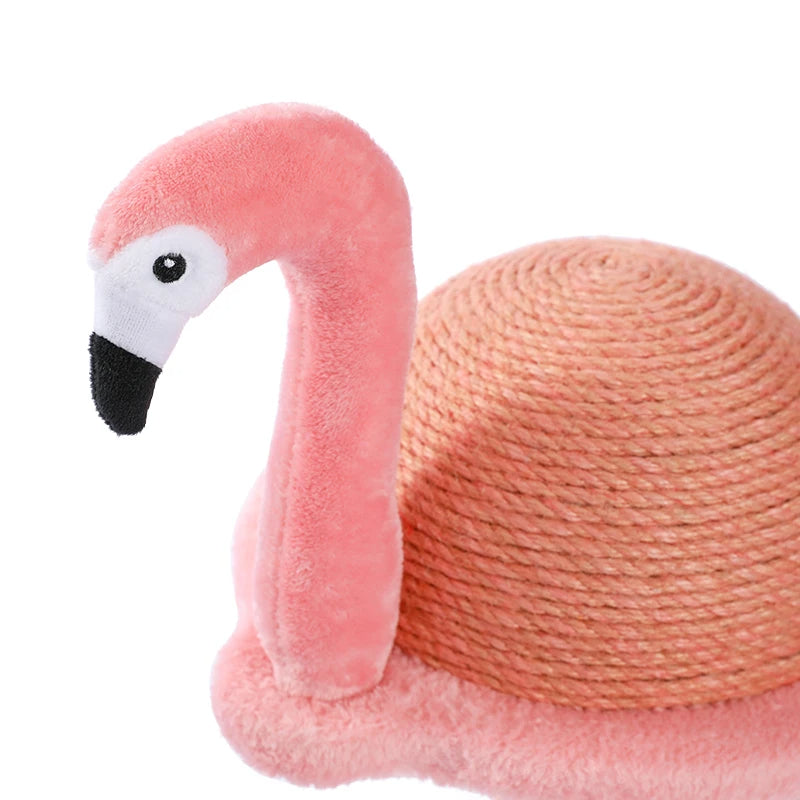 Flamingo Cat Scratching Post - Your Healthy Version