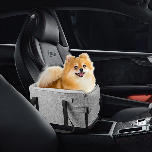 Doggie and Cat Car Seats Small Dogs Armrest Console - Your Healthy Version