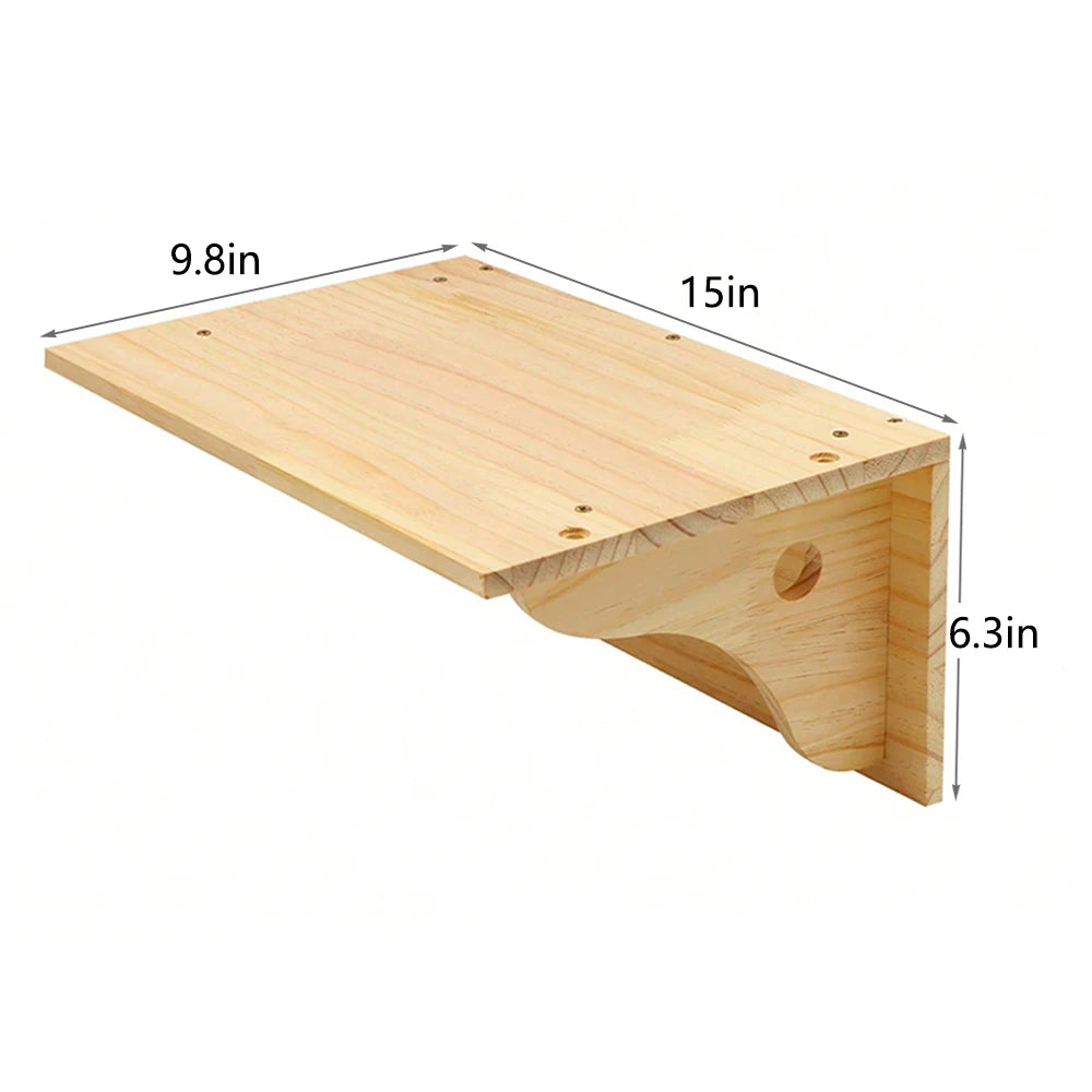 Cat Climbing Shelf Wall Mounted Four Step Stairway With Sisal Scratching Post For Cats Tree Tower Platform Jumping Pet Furniture - Your Healthy Version