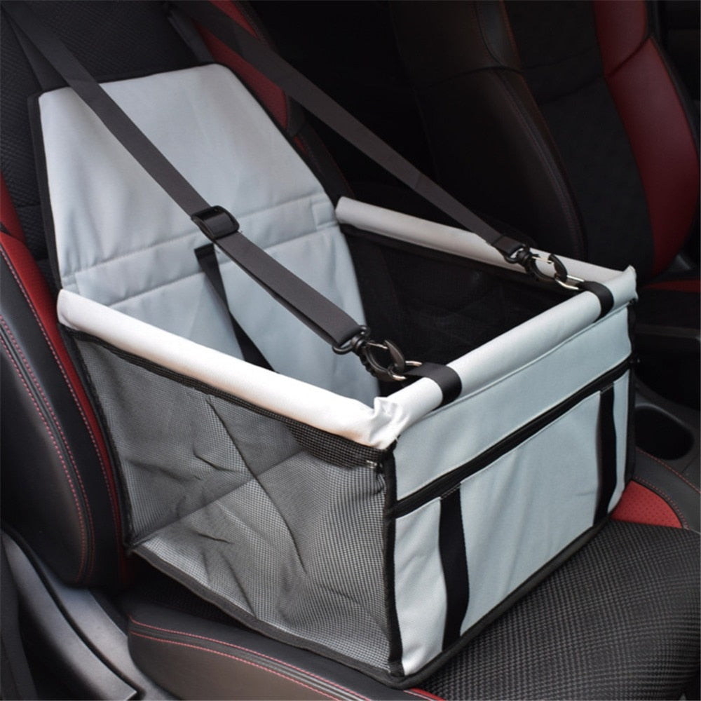 Pet Dog Car Seat Waterproof Basket Waterproof Dog Seat Bags Folding Hammock Pet Carriers   Bag For Small Cat Dogs Safety Travel - Your Healthy Version