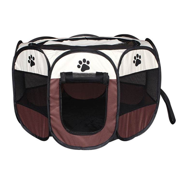 Pet Tent Portable Dog House Folding Pet Cage Indoor Cat Tent Puppy Kennel House For Large Dogs Cat Rabbits Outdoor Pet Playpen - Your Healthy Version