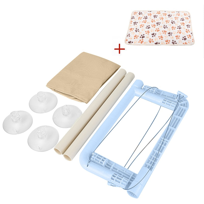 Pet Hanging Beds Cute Cat Hammock Sunny Seat Window Mount Pet Comfortable Pet Bed For Cats Mat Shelf Seat Bed Bearing 20kg - Your Healthy Version
