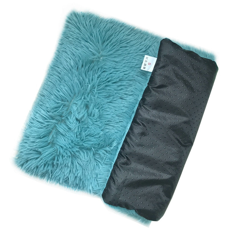 Pet Dog Mat Cat Bed House Fluffy Long Plush Pet Blankets Warm Sleeping Puppy Kennel Pad Cushion for Dogs Pet Accessories - Your Healthy Version