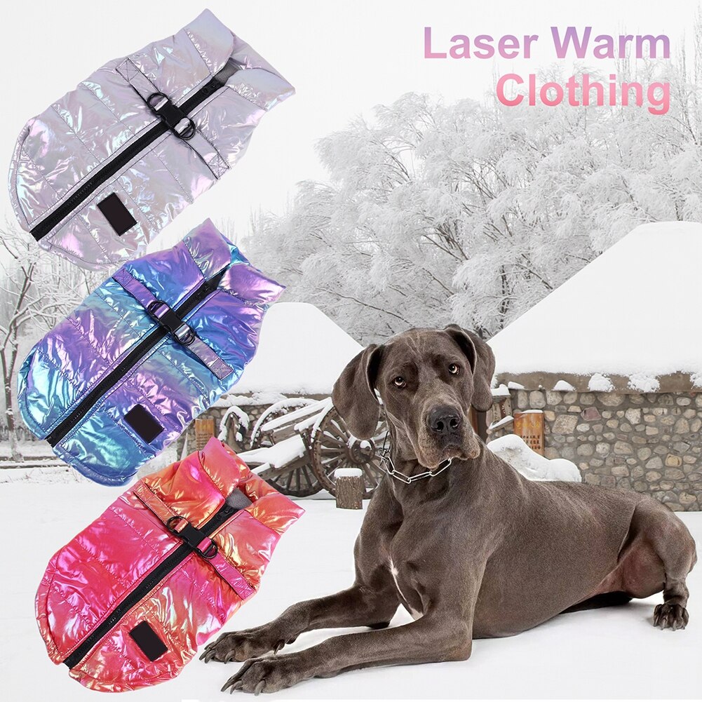 Reflective Pet Dog Clothing Winter Warm Clothes For Small Dogs Puppy Coat Thicken Clothes Waterproof Dogs Jacket Clothing - Your Healthy Version