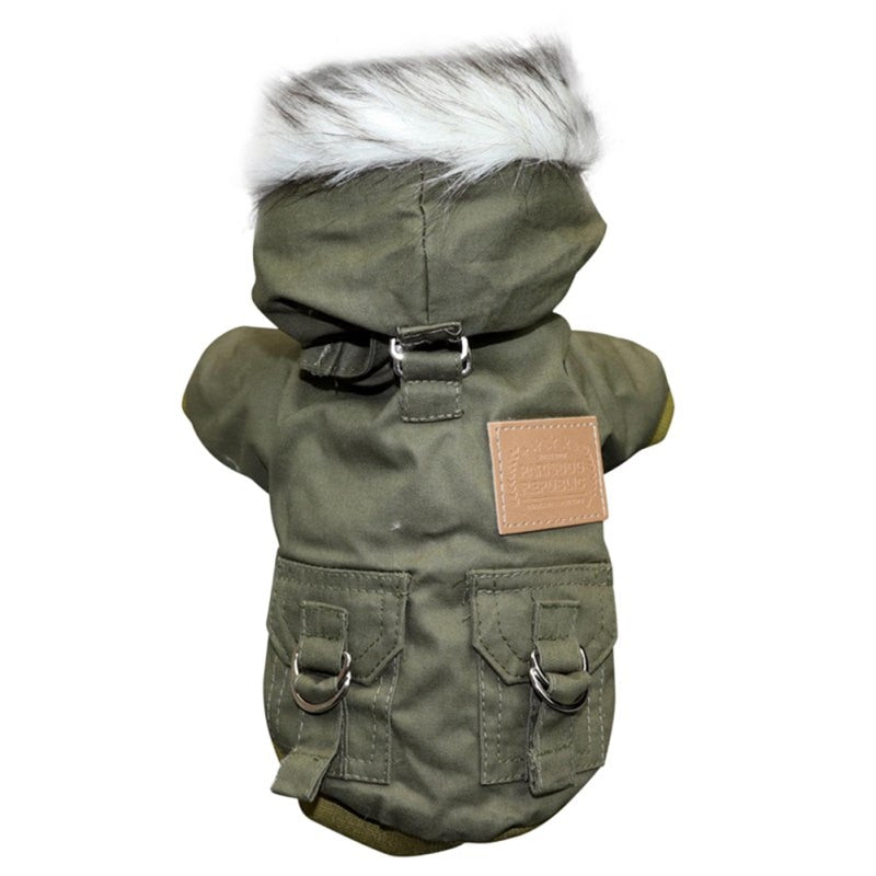 Dog Clothes Winter Puppy Pet Dog Coat Jacket For Small Medium Dogs Thicken Warm Chihuahua Yorkies Hoodie Pets Clothing - Your Healthy Version
