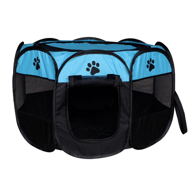 Pet Tent Portable Dog House Folding Pet Cage Indoor Cat Tent Puppy Kennel House For Large Dogs Cat Rabbits Outdoor Pet Playpen - Your Healthy Version