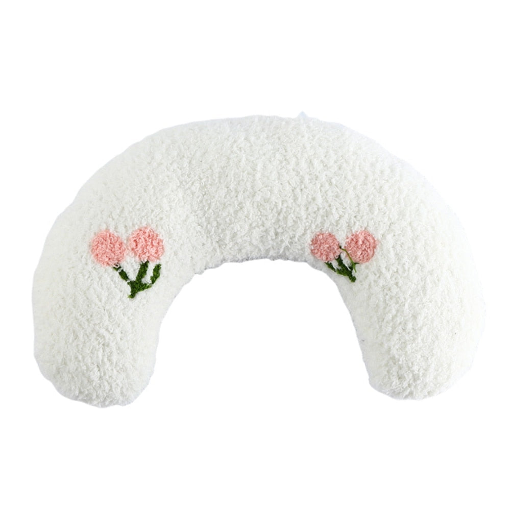 Plush U-shaped Stuffed Pillow Doll For Small Dog Cat Comfortable Teeth Grinding Puppy Kitten Cat Sleeping Pillow Pet Supplies - Your Healthy Version