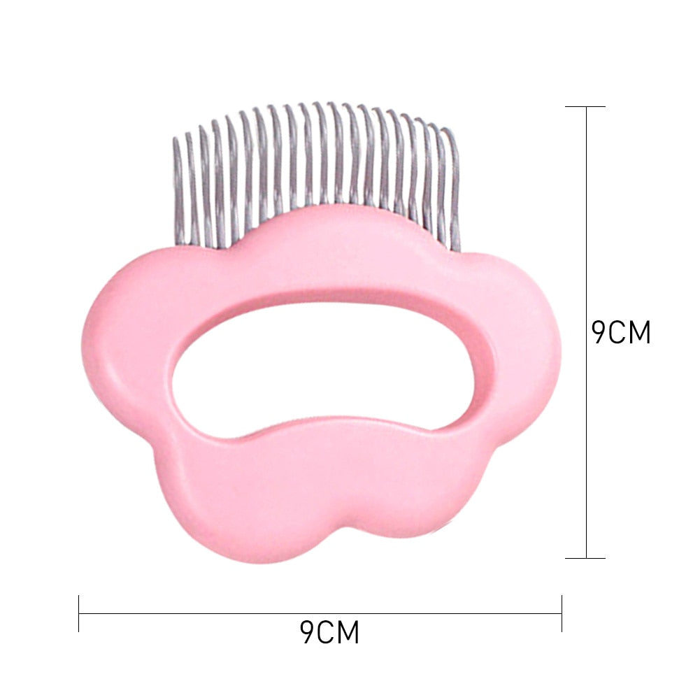 Dog Cat Combs Hair Remover Brush Pet Grooming Tools Dog Massage Comb Brush Remove Loose Hairs Pet Cat Supplies - Your Healthy Version
