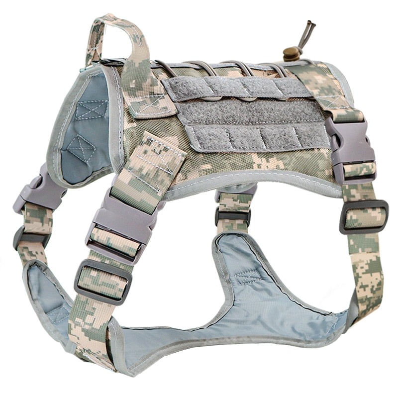 Tactical Dog Harness Pet Training Vest Dog Harness And Leash Set For Small Medium Big Dogs - Your Healthy Version