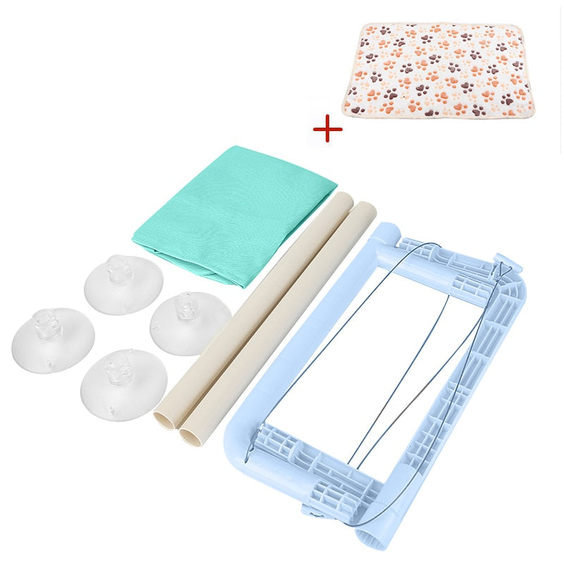 Pet Hanging Beds Cute Cat Hammock Sunny Seat Window Mount Pet Comfortable Pet Bed For Cats Mat Shelf Seat Bed Bearing 20kg - Your Healthy Version