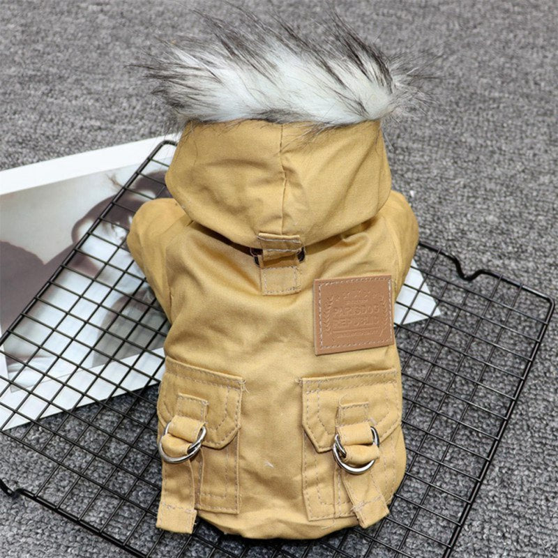 Dog Clothes Winter Puppy Pet Dog Coat Jacket For Small Medium Dogs Thicken Warm Chihuahua Yorkies Hoodie Pets Clothing - Your Healthy Version