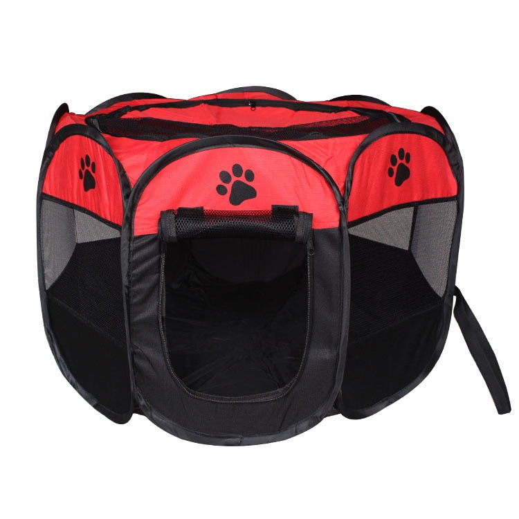 Pet Tent Portable Dog House Folding Pet Cage Indoor Cat Tent Puppy Kennel House For Large Dogs Cat Rabbits Outdoor Pet Playpen - Your Healthy Version