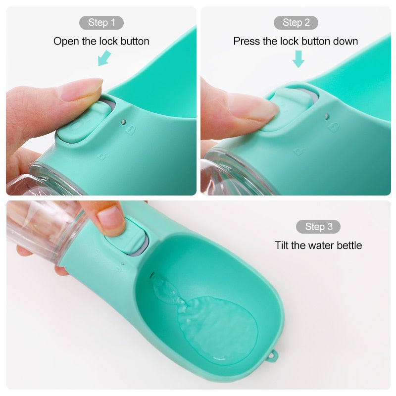 Portable Dog Water Bottle For Small Large Dogs Bowl Outdoor Walking Puppy Pet Travel Water Bottle Cat Drinking Bowl Dog Supplies - Your Healthy Version