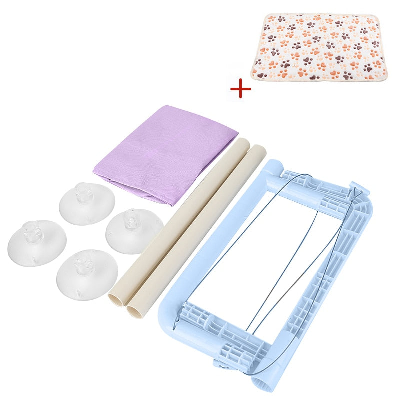 Pet Hanging Beds Cute Cat Hammock Sunny Seat Window Mount Pet Comfortable Pet Bed For Cats Mat Shelf Seat Bed Bearing 20kg - Your Healthy Version