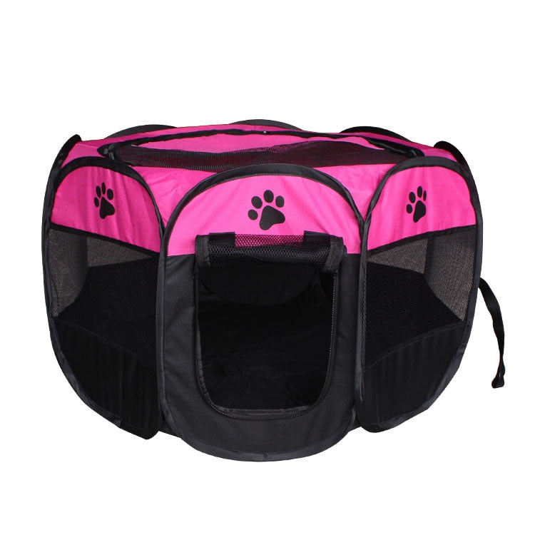 Pet Tent Portable Dog House Folding Pet Cage Indoor Cat Tent Puppy Kennel House For Large Dogs Cat Rabbits Outdoor Pet Playpen - Your Healthy Version