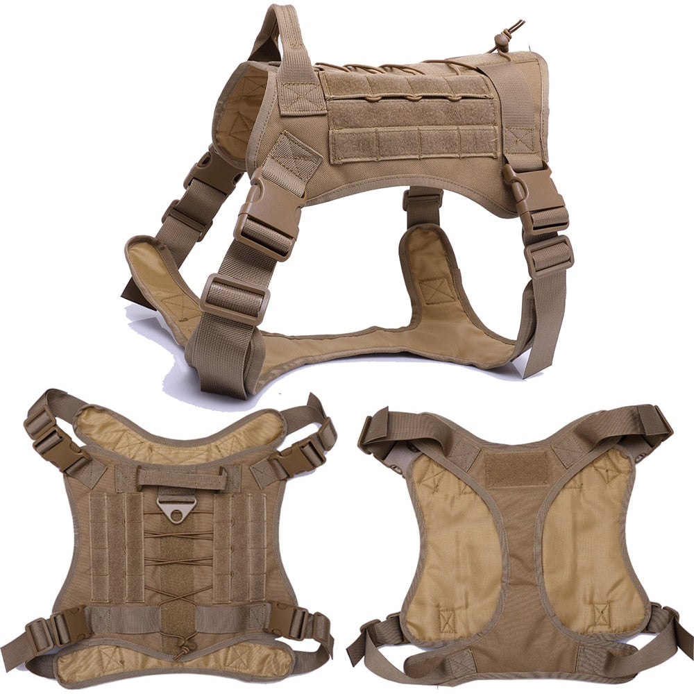 Tactical Dog Harness Pet Training Vest Dog Harness And Leash Set For Small Medium Big Dogs - Your Healthy Version