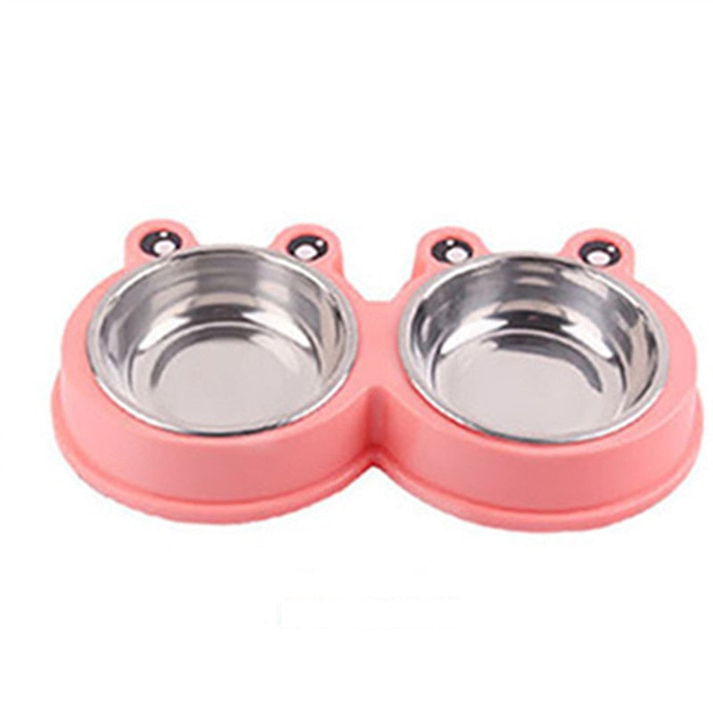 Bowls Stainless Steel Pet Feeder Water Bowls Non-slip Pet Food Drinking for Feeding Dogs Cats Rabbit Pet Supplies - Your Healthy Version