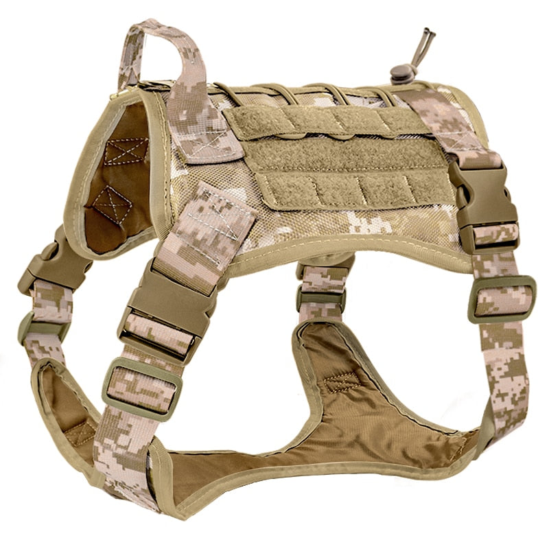 Tactical Dog Harness Pet Training Vest Dog Harness And Leash Set For Small Medium Big Dogs - Your Healthy Version