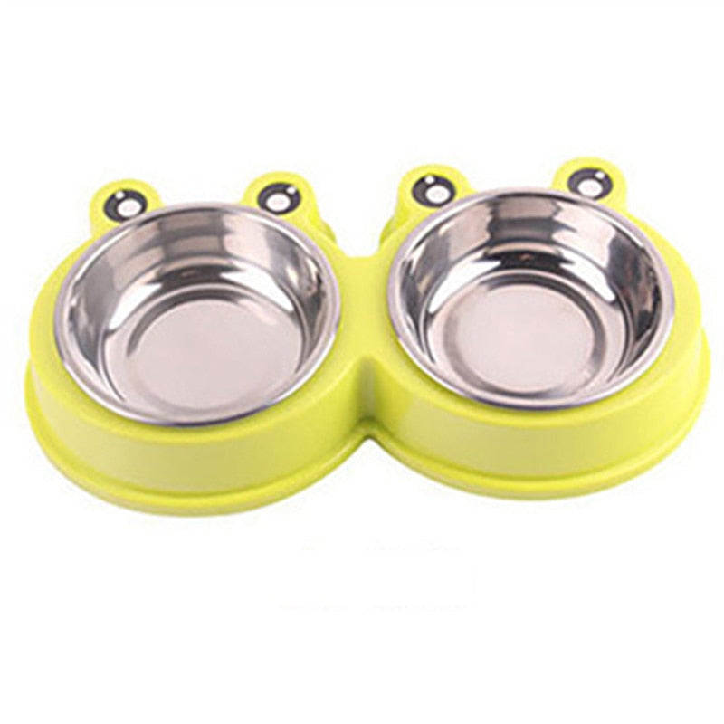 Bowls Stainless Steel Pet Feeder Water Bowls Non-slip Pet Food Drinking for Feeding Dogs Cats Rabbit Pet Supplies - Your Healthy Version