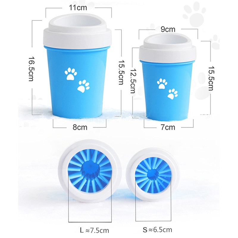 Dirty Dog paw cleaner Soft Silicone Combs Portable Pet Foot Washer Cup Pet Grooming Brush Dog foot Washer Pet dog accessories - Your Healthy Version