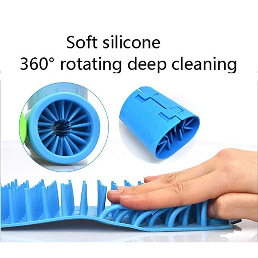 Dirty Dog paw cleaner Soft Silicone Combs Portable Pet Foot Washer Cup Pet Grooming Brush Dog foot Washer Pet dog accessories - Your Healthy Version