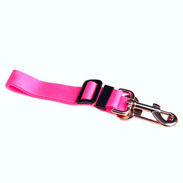 Pet Dog Cat Car Seat Belt Dog Accessories Adjustable Harness Lead Leash Small Medium Travel Clip Puppy Collar Leash Pet Supplies - Your Healthy Version