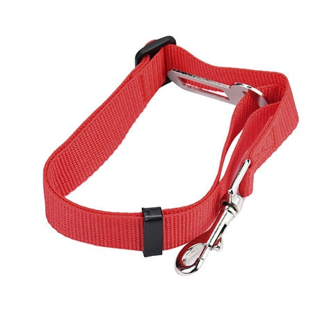 Pet Dog Cat Car Seat Belt Dog Accessories Adjustable Harness Lead Leash Small Medium Travel Clip Puppy Collar Leash Pet Supplies - Your Healthy Version