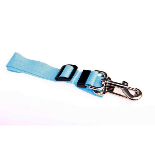 Pet Dog Cat Car Seat Belt Dog Accessories Adjustable Harness Lead Leash Small Medium Travel Clip Puppy Collar Leash Pet Supplies - Your Healthy Version