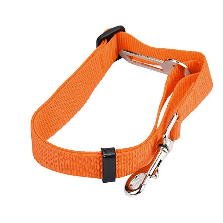 Pet Dog Cat Car Seat Belt Dog Accessories Adjustable Harness Lead Leash Small Medium Travel Clip Puppy Collar Leash Pet Supplies - Your Healthy Version