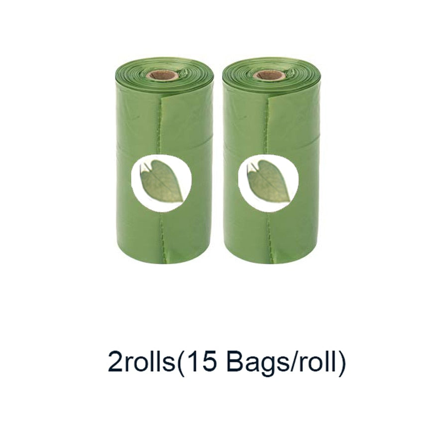 Degradable Dog Poop Bag Dispenser LED light Waste Bags for Dog Poop Bag Holder Box Cat Dog Waste Garbage Bag Cleaning Supplies - Your Healthy Version