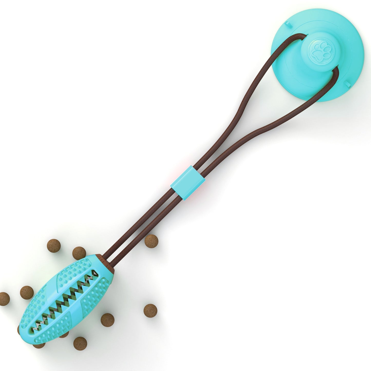 Dog Toys Silicon Suction Cup Tug Interactive Dog Ball Toy For Pet Chew Bite Tooth Cleaning Toothbrush Feeding Pet Supplies - Your Healthy Version