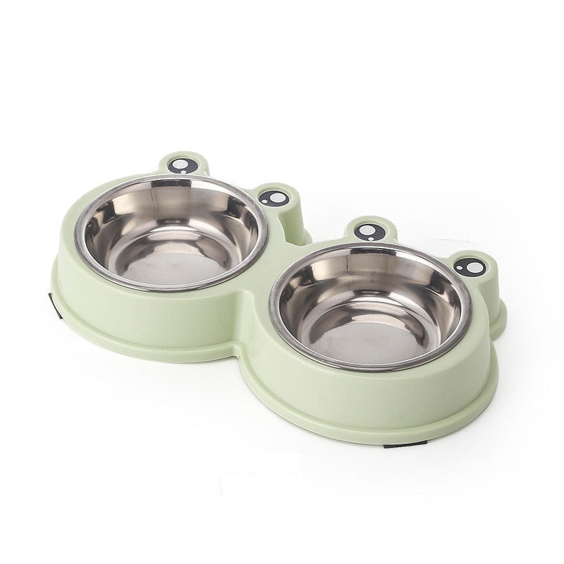 Bowls Stainless Steel Pet Feeder Water Bowls Non-slip Pet Food Drinking for Feeding Dogs Cats Rabbit Pet Supplies - Your Healthy Version