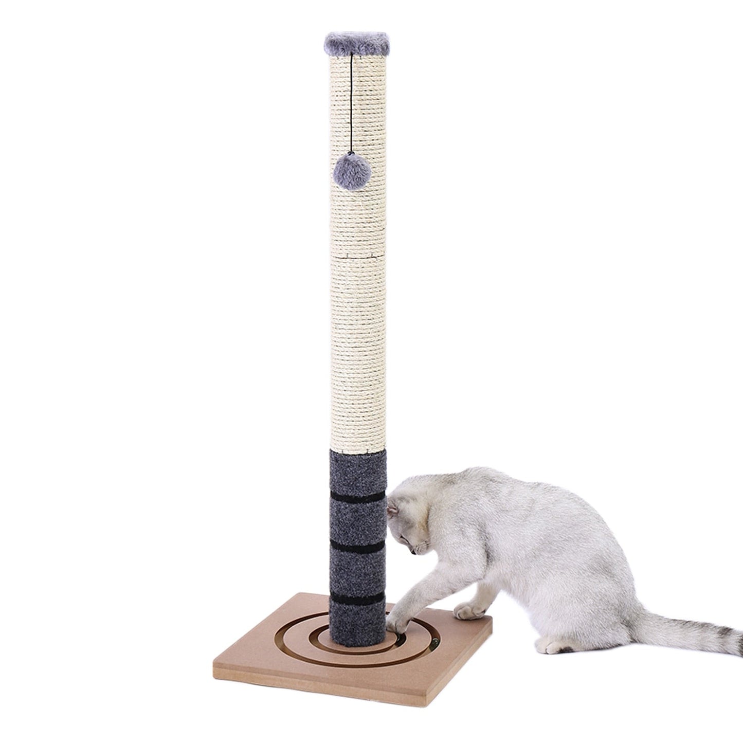 High quality Cat Scratching Post Cat Interactive Toys Cat Scratch Post Cats Kittens Sisal Scratch Pole Cat Scratcher - Your Healthy Version