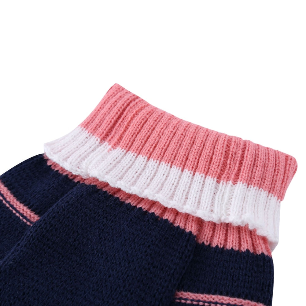 Warm Pet Dog Dresses for Small Dogs Sweater Puppy Cat Dress Shih Tzu Dachshund Clothes Pets Clothing Skirt roupa cachorro - Your Healthy Version
