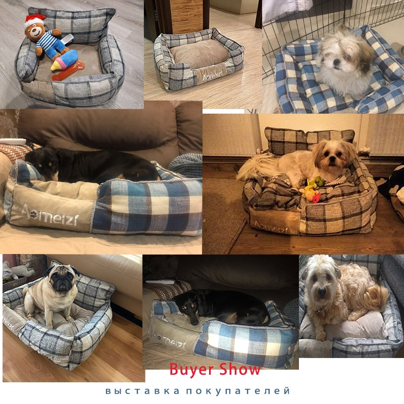 Pet Dog Bed Warm Removable Soft Pet Bed For Dogs Washable House Sofa Mats Sleeping Beds And Houses Small Medium Big Dog Bed - Your Healthy Version