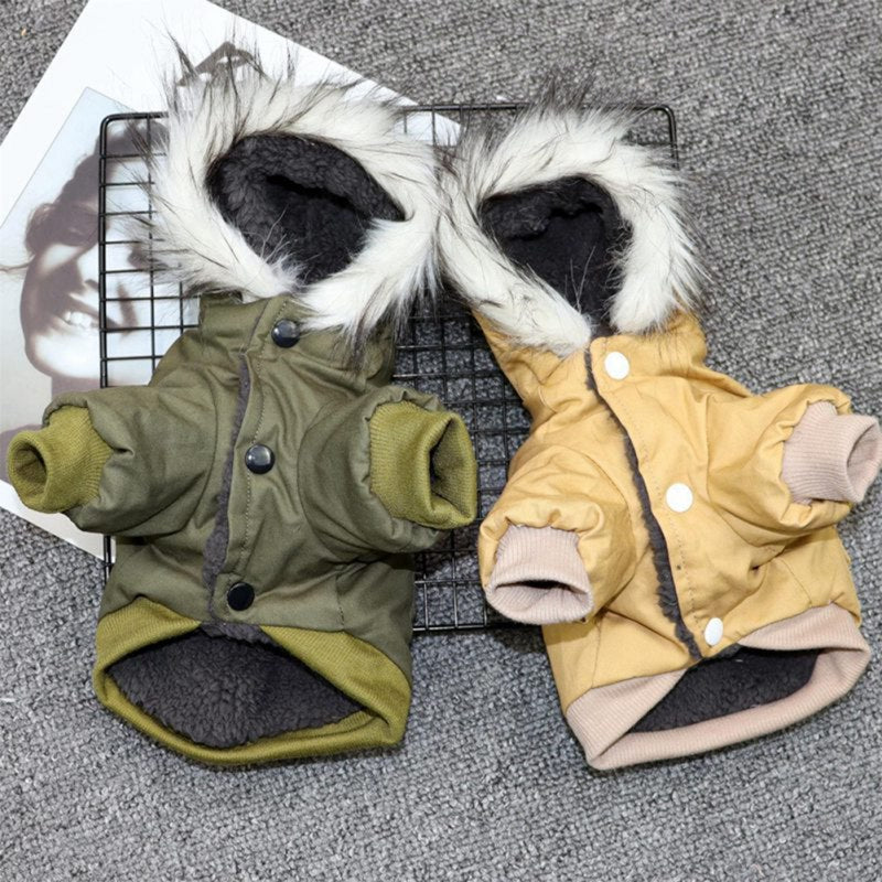 Dog Clothes Winter Puppy Pet Dog Coat Jacket For Small Medium Dogs Thicken Warm Chihuahua Yorkies Hoodie Pets Clothing - Your Healthy Version