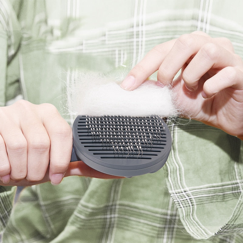 Dog Cat Comb Pet Hair Removal Grooming Comb Cat Puppy Remover Brush Deshedding Tool For Dogs Cats Rabbits Pet Cleaning Supplies - Your Healthy Version