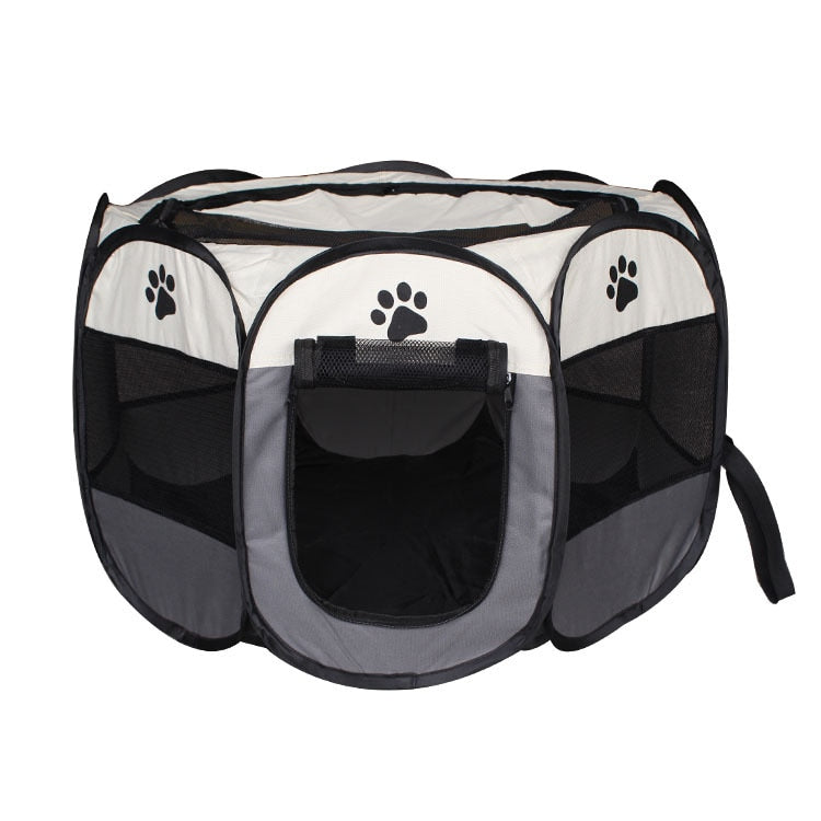 Pet Tent Portable Dog House Folding Pet Cage Indoor Cat Tent Puppy Kennel House For Large Dogs Cat Rabbits Outdoor Pet Playpen - Your Healthy Version