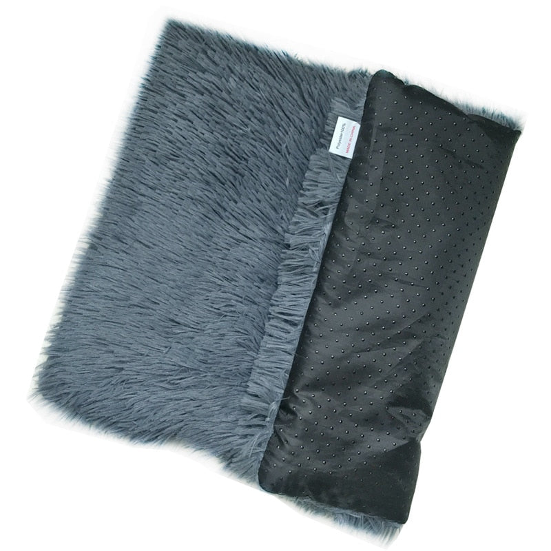 Pet Dog Mat Cat Bed House Fluffy Long Plush Pet Blankets Warm Sleeping Puppy Kennel Pad Cushion for Dogs Pet Accessories - Your Healthy Version