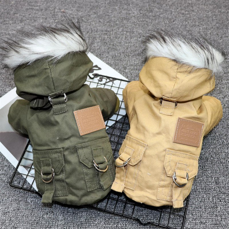 Dog Clothes Winter Puppy Pet Dog Coat Jacket For Small Medium Dogs Thicken Warm Chihuahua Yorkies Hoodie Pets Clothing - Your Healthy Version
